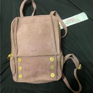 Hammitt Hunter mini backpack purse dusty rose suede